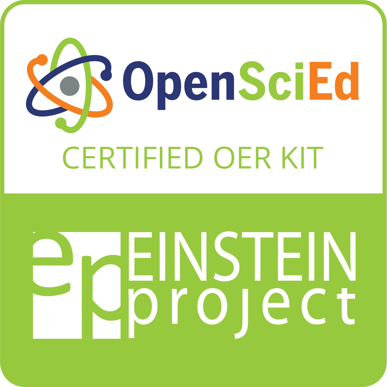 Einstein kit project badge